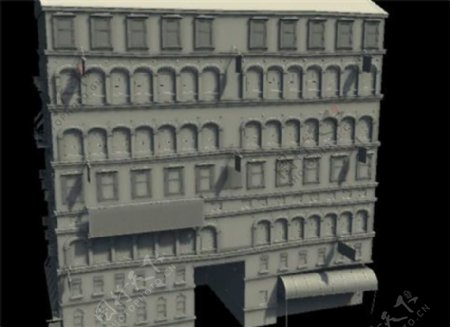 城市阁楼游戏模型