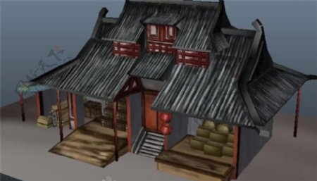 建筑房屋游戏模型