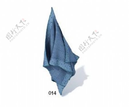 家居用品毛巾素材3d模型下载6