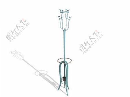 家居用品衣架素材3d模型下载2