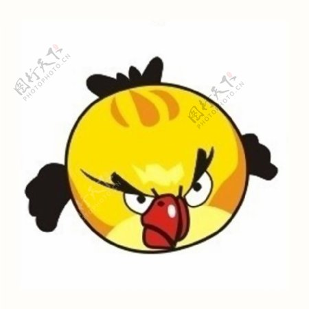 位图可爱卡通卡通形象愤怒的小鸟游戏免费素材