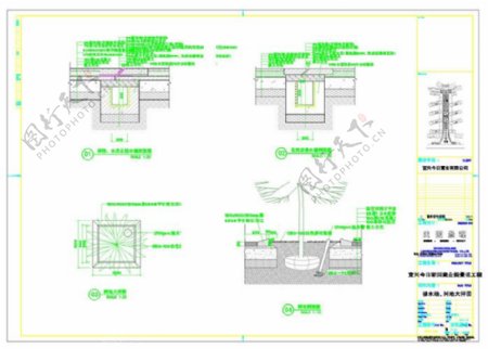 建筑细部素材CAD图纸