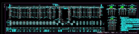 桥型布置图cad图纸