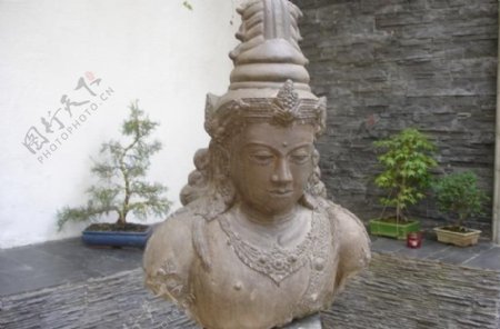 印尼的雕像