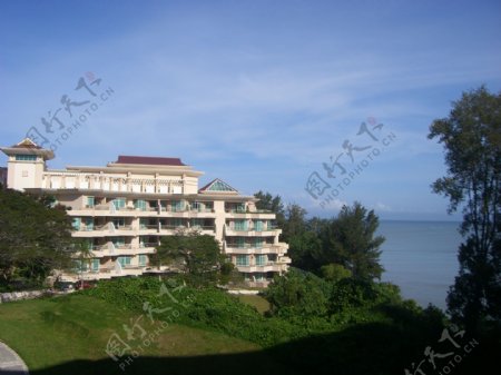 文莱帝国酒店海景图片