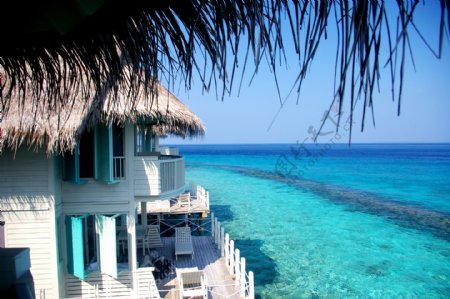 马尔代夫海景图片