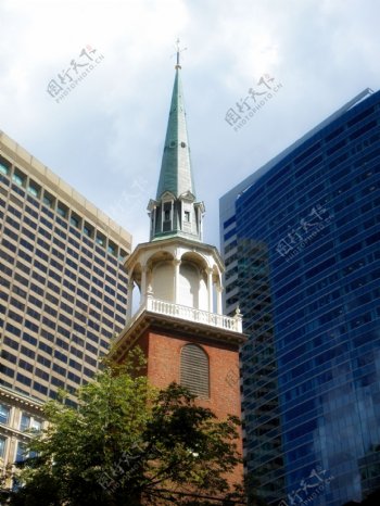 波士顿的旧北教堂