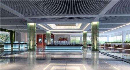 场景华丽设计3D模型素材