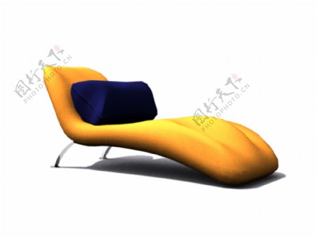 3D创意躺椅模型