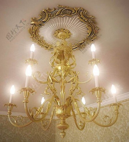 BaroqueChandelier烛光吊灯