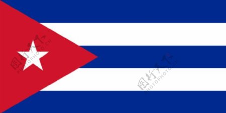 古巴的剪贴画国旗