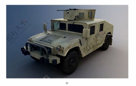 军车模型