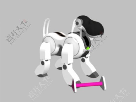 未来机械狗3D模型素材