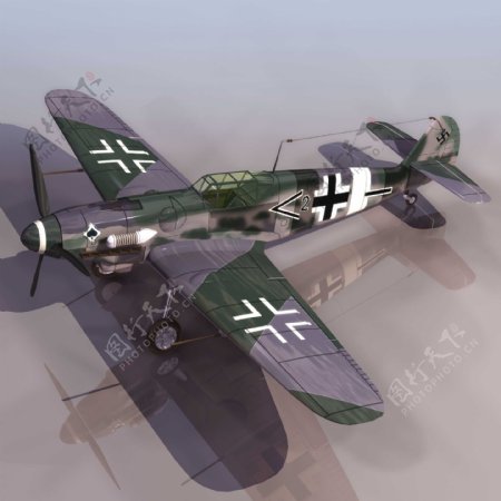纳粹BF109G战斗机