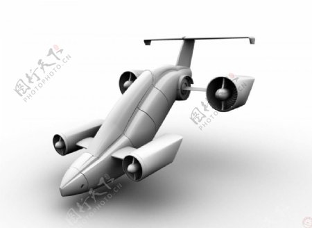 飞机3D模型下载