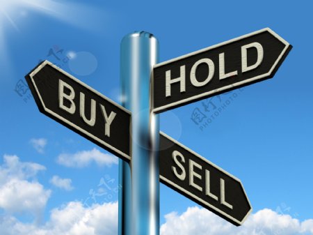 购买和出售股票策略抓住路标