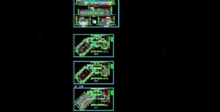 高档休闲会所建筑全套施工图