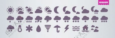 天气类app图标