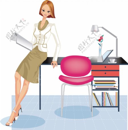 商务女性职业女性办公室女性商业女性