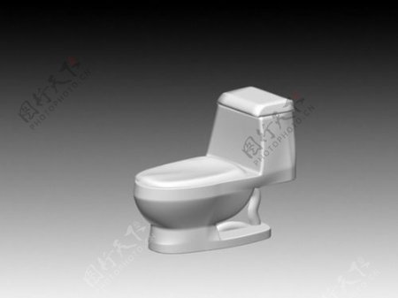 坐便器3d模型3D卫生间用品模型36