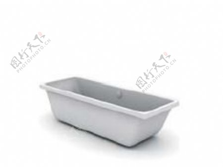 浴缸3d模型卫生间用品模型21