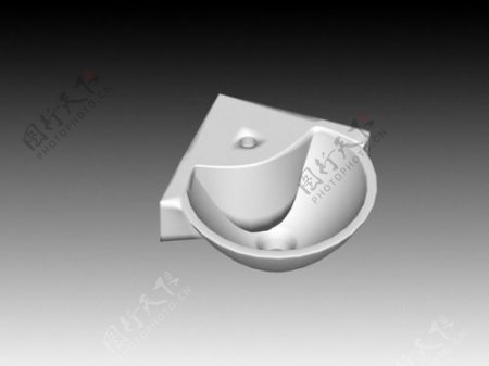 台盆3d模型卫生间用品设计素材13