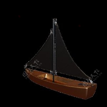 3D帆船模型