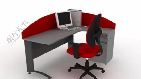 officefurnitures现代办公家具电脑桌