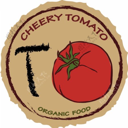 番茄商标图片