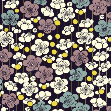 位图日本风格花朵免费素材