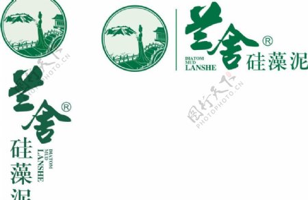 兰舍硅藻泥logo图片