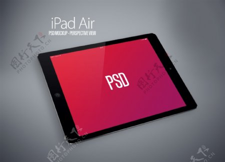 iPadAirPSD分层模版