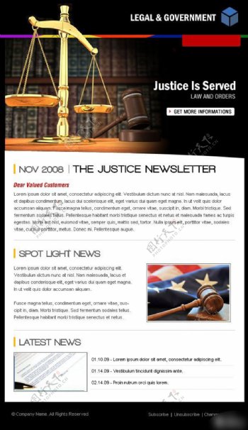 法院网页设计