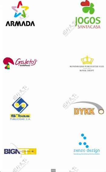 世界各大企业logo图片