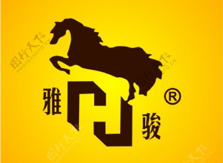 雅骏logo图片