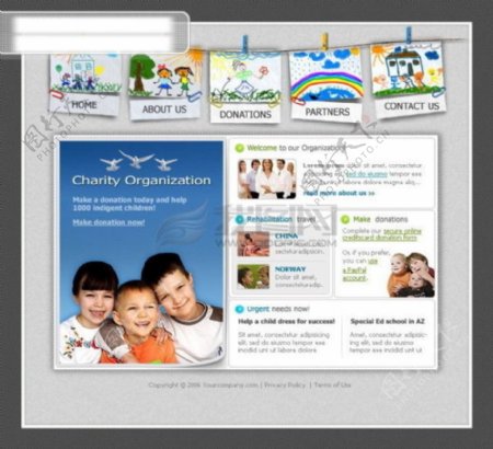 儿童.孩子类韩国网站模板flash网站模板个人网站模板企业网站模板下载psd网页模板韩国欧美网站及Flash源代码精选