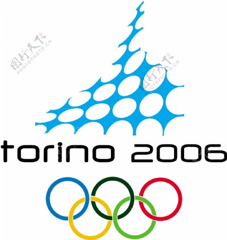 2006意大利都灵冬奥会标志矢量图