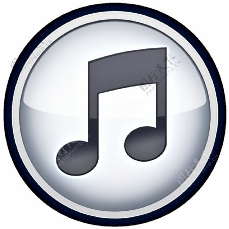 脆的闪亮的iTunes替换图标png