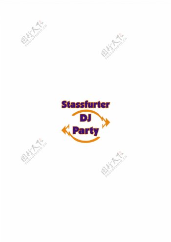 DJPartylogo设计欣赏DJParty摇滚乐队标志下载标志设计欣赏