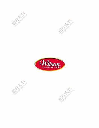 WilsonFoodServicelogo设计欣赏WilsonFoodService知名餐馆标志下载标志设计欣赏