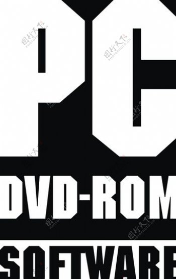 PCDVDROMlogo设计欣赏PCDVDROM软件公司LOGO下载标志设计欣赏