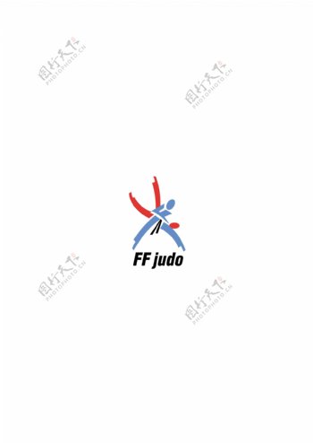 FFJUDOlogo设计欣赏FFJUDO体育赛事标志下载标志设计欣赏