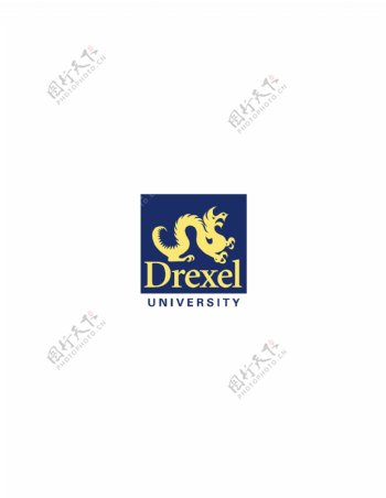 DrexelUniversitylogo设计欣赏DrexelUniversity教育机构标志下载标志设计欣赏