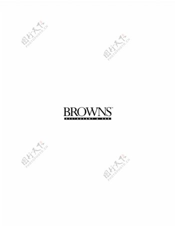 Brownslogo设计欣赏Browns名牌食品标志下载标志设计欣赏