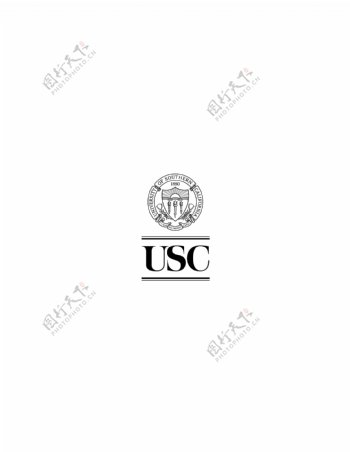 USC1logo设计欣赏USC1知名学校标志下载标志设计欣赏