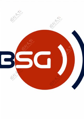 BSGlogo设计欣赏BSG通讯公司LOGO下载标志设计欣赏