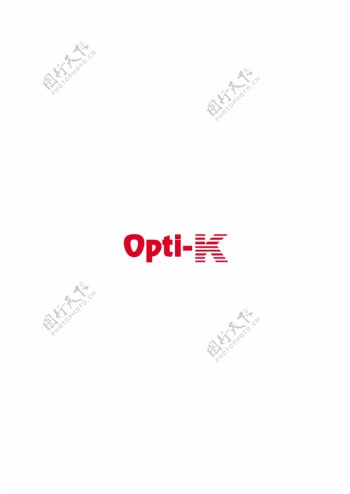 OptiKlogo设计欣赏OptiK卫生机构LOGO下载标志设计欣赏