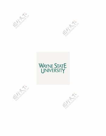 WayneStateUniversitylogo设计欣赏WayneStateUniversity知名学校LOGO下载标志设计欣赏