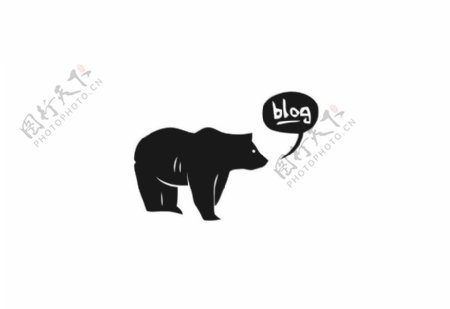 小熊logo图片