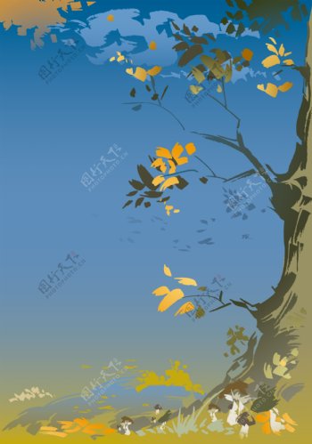 四季秋天图片